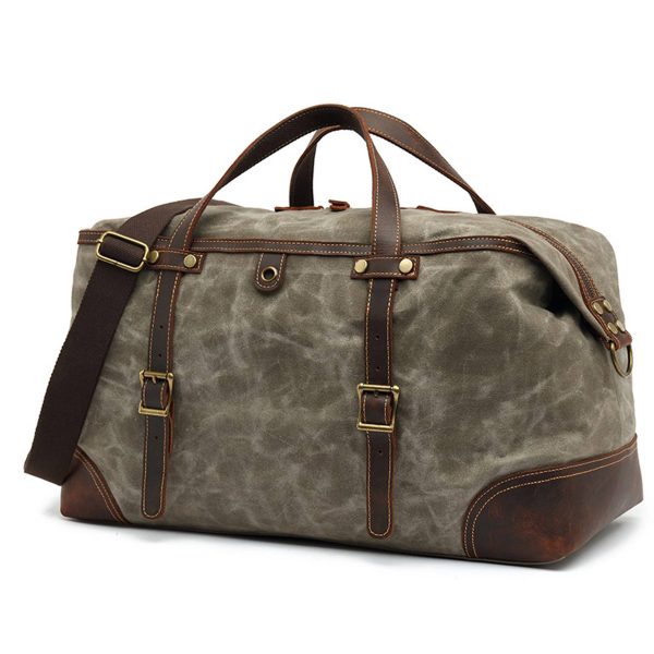 Canvas Waterproof travel sports duffel bag