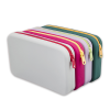 Portable Zippered Cosmetic Brush Bag