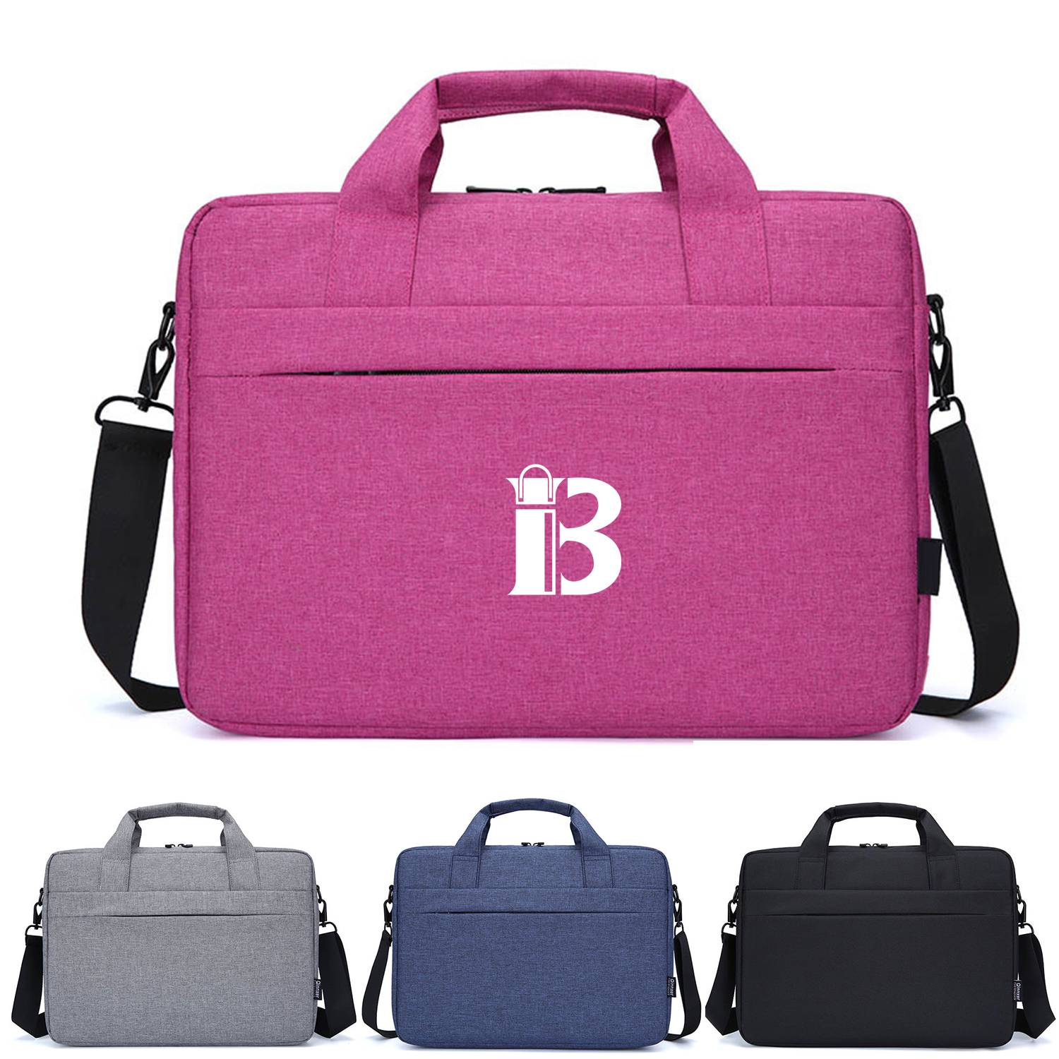 Polyester Laptop Handbag Crossbody Bag