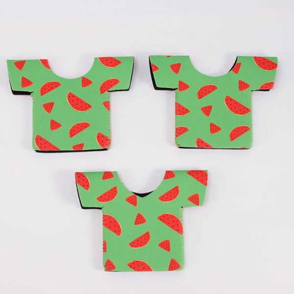 Neoprene t-shirt clothes can cooler holder