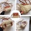 Jute Versatile cross-body straw bag