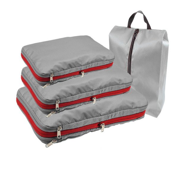 Luggage Organizers for Travel Accessories with Shoe Bag