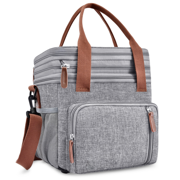 Oxford Crossbody Cooler Insulated Lunch Bag