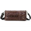 Genuine Leather High-capacity Waterproof Cross-body Bag Men