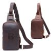 Genuine Leather Sling Bag for Men Crossbody
