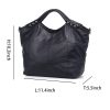 Genuine Leather Top Handle Purse Satchel Bag for Women