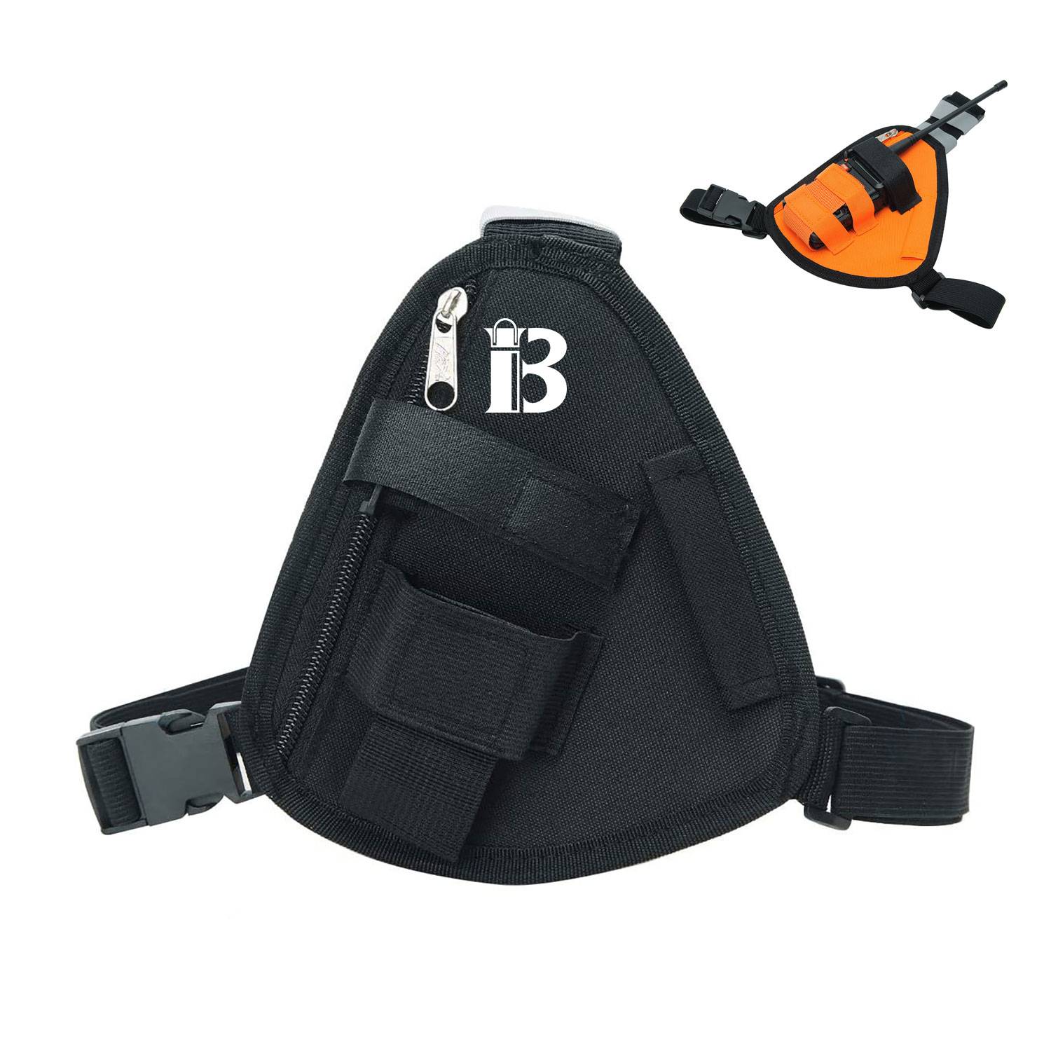 Walkie-Talkie Multi-Functional Triangular Chest Bag