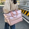 Women Large Quilted Puffer Tote Bag