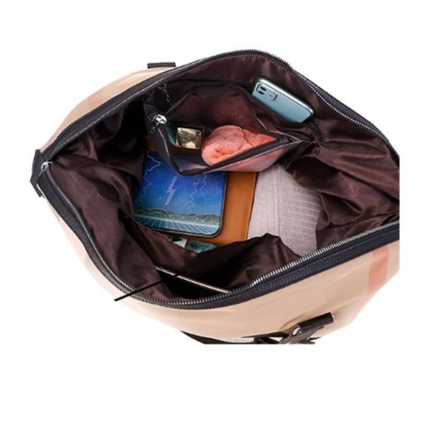 Nylon travel duffel bag