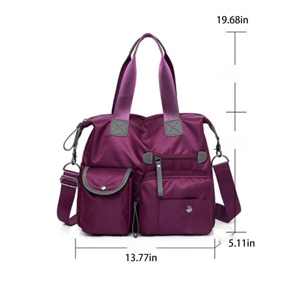 Nylon Leisure Shoulder Crossbody Bag