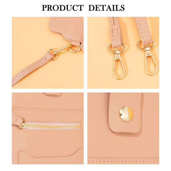 Multifunction clear touch screen Crossbody Bag