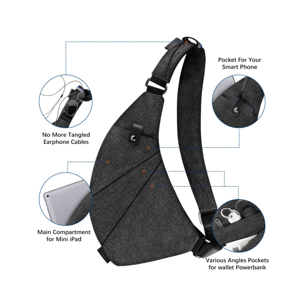 Travel Anti Theft Safe Purse Chest Bags