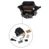 PU Leather Tassel Bucket Crossbody Bag