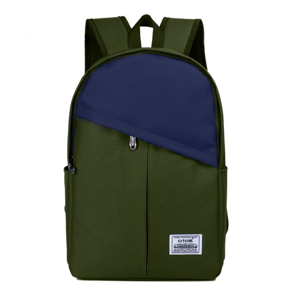 Nylon Double Shoulder Leisure Student Backpack