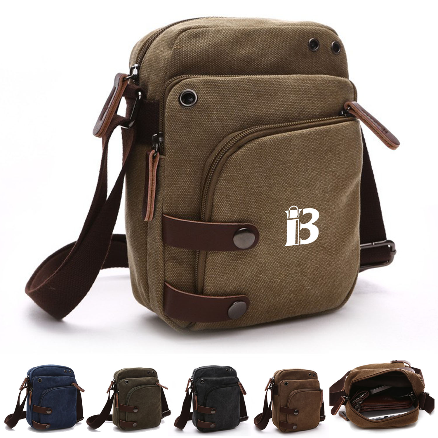 Canvas Handbag Crossbody Wallet Travel Shoulder Bag