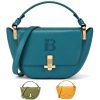 PU Simple solid cross-body bag