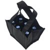 Non-woven 6 bottles of wine tote bag