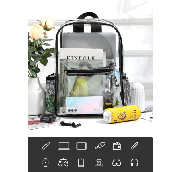 Clear Waterproof Book Backpack