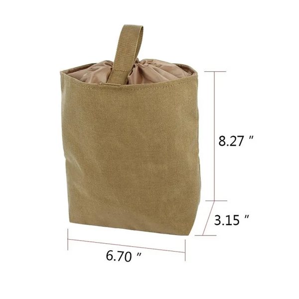 Outdoor tactical folding recycling bag