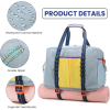 Weekender Canvas Duffel Gym Bag