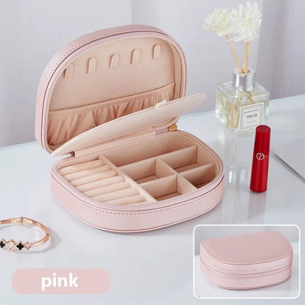 PU Leather Travel Jewellery Box for Women