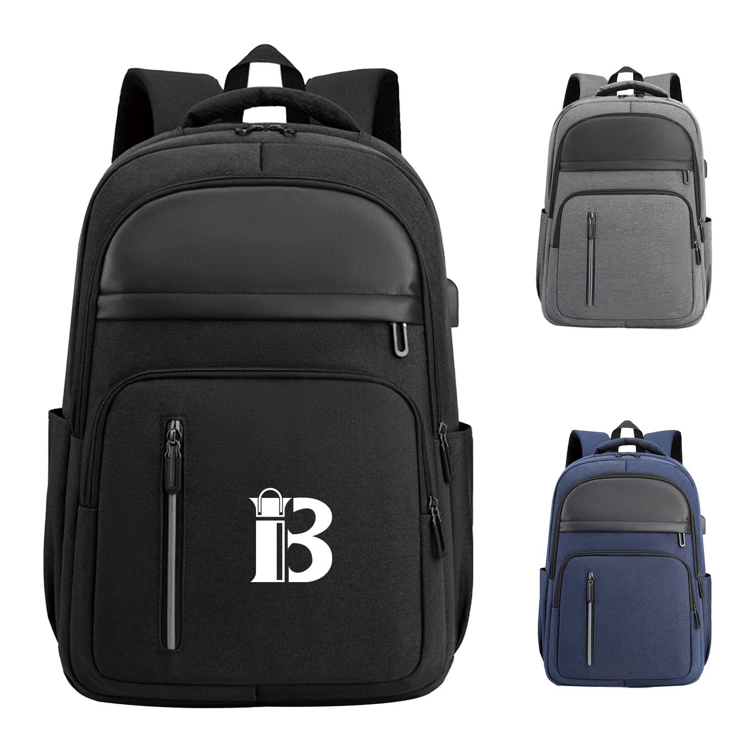 Nylon Large Capacity Backpack Men's Computer Bag