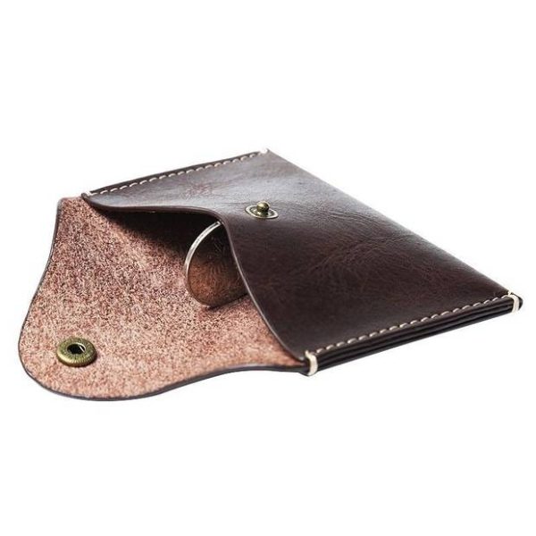 PU Leather Wallet Front Pocket Card Holders for Men