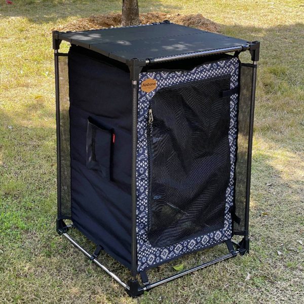 Aluminium alloy outdoor folding storage rack