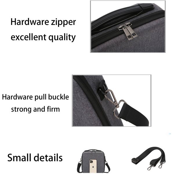 Nylon Hard shell portable digital storage bag