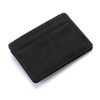 PU Creative Magic Flip Wallet with Anti-Magnetic Function