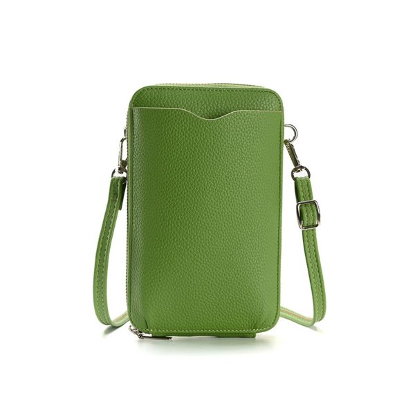 Pu Small Mobile Phone Crossbody Bag with Card Slots