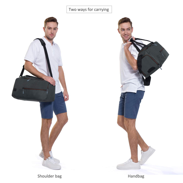 Water Resistant Sports Gym Duffel Bag