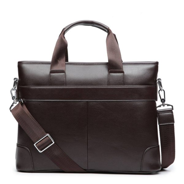 PU Crossbody Business Briefcase Laptop Bag
