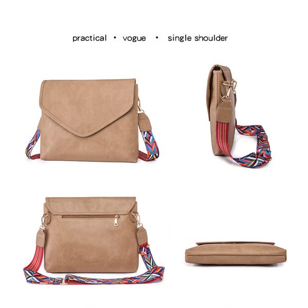 PU Leather Vintage Envelope Crossbody Bags