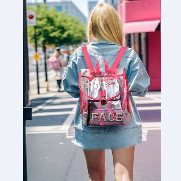 Heavy Duty PVC Drawstring Backpack