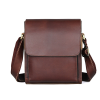 Vintage Leather Crossbody Bag for Men