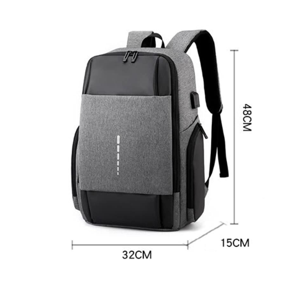Waterproof Business Laptop Backpack With Charging Port