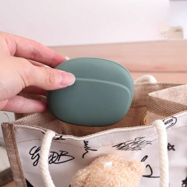 Silicone earphone storage bag
