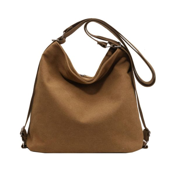Large Capacity canvas Tote Crossbody bag