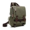 Canvas Cross-body Bag Anti-Theft For Women Men