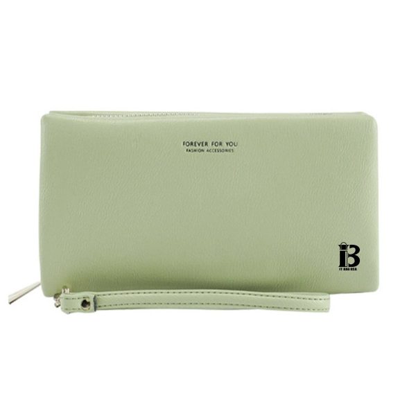 PU Leather Pocket Wallet For Women