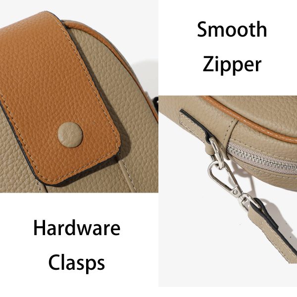 Genuine Leather Multifunctional cross-body phone bag