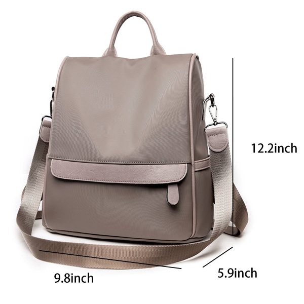 Oxford Cloth Backpack Purse for Women
