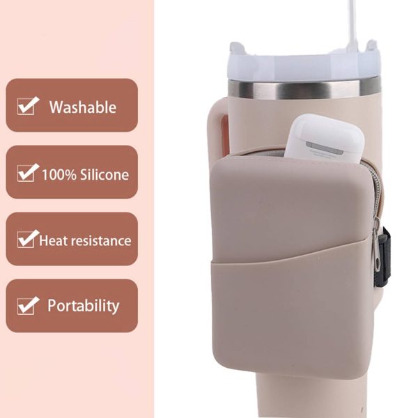 Silicone Water Bottle Pouch For Tumbler