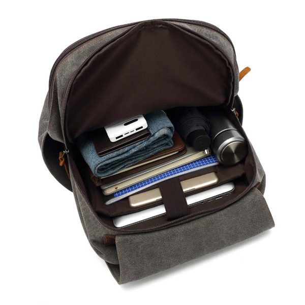 Large Canvas wearable Backpack for business