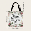 Customizable Canvas Tote Bag