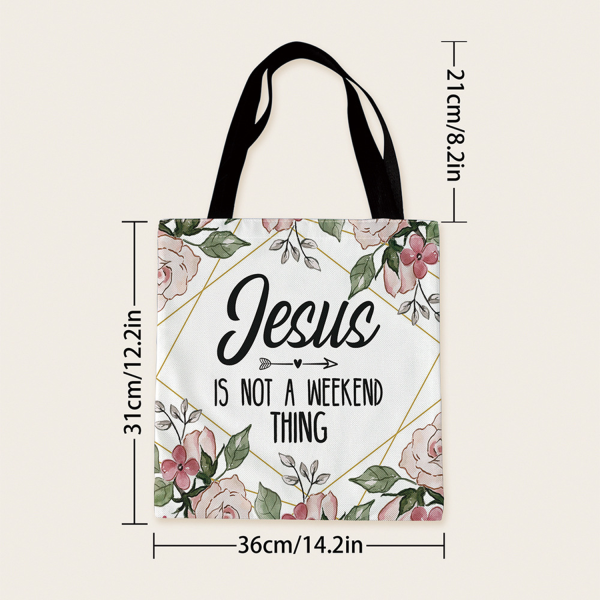 Customizable Canvas Tote Bag