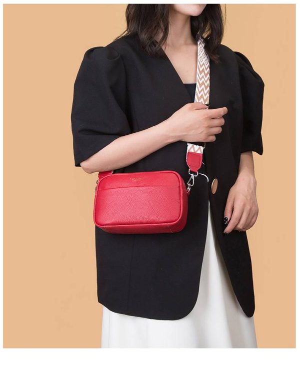 Genuine Leather Crossbody Bag for Women