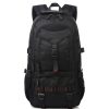 Canvas waterproof backpack for student sports travel