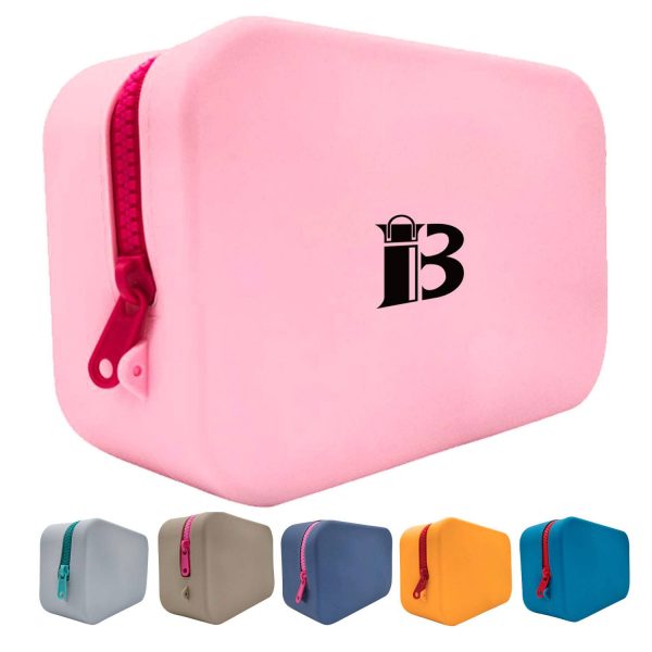 Portable Waterproof Food Grade Silicone Makeup Bag